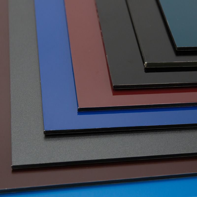 Kekuatan Pengelupasan Lebih dari 7N/mm PVDF Aluminium Composite Panel Fireproof Grade B1/A2