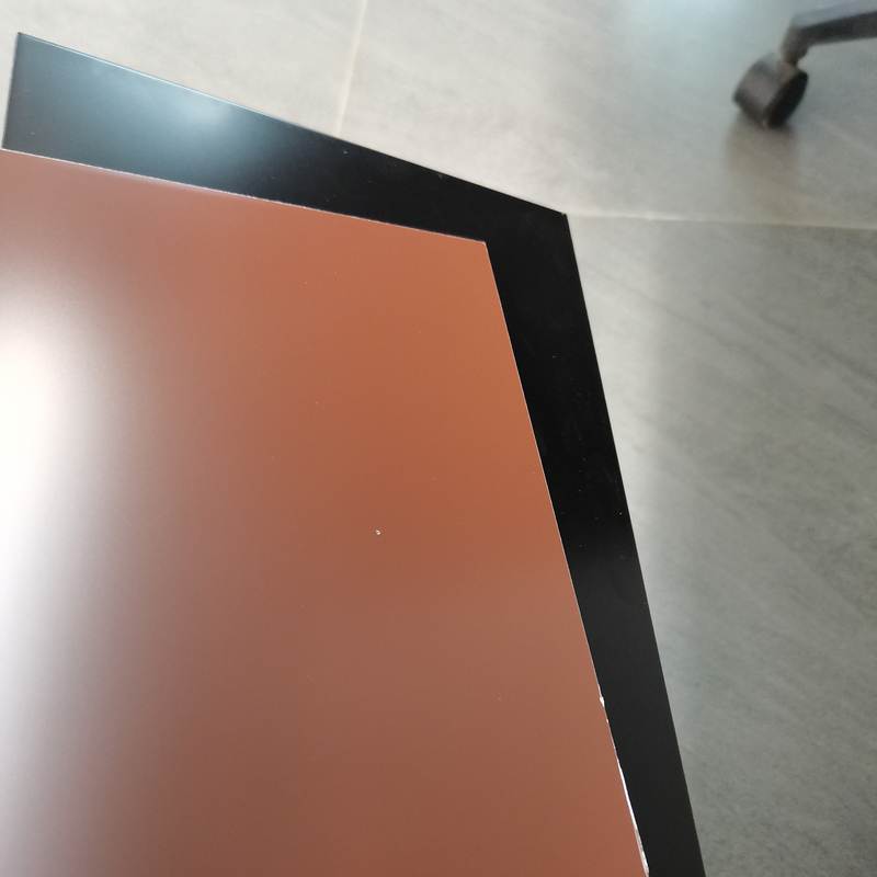 Kekuatan Pengelupasan Lebih dari 7N/mm PVDF Aluminium Composite Panel Fireproof Grade B1/A2