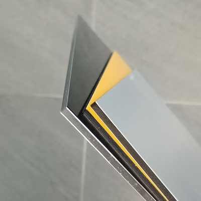 PVDF Coating PE Aluminium Composite Panel 0.15 Mmx 0.15 Mm Untuk Dekorasi Interior