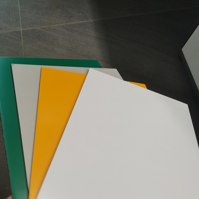3x 0.2mm ACP PE Aluminium Composite Panel 1500mm Untuk Dekorasi Interior