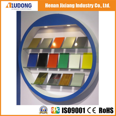 Cermin Panel Aluminium Selesai Polyethylene Core 3-6mm ISO Certified