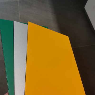 3mm Tebal PE Aluminium Composite Panel Untuk dekorasi interior
