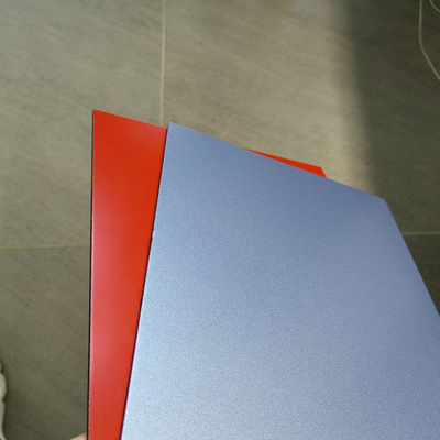 Panel Komposit Aluminium Warna Metalik Untuk Dekorasi Dinding Tirai ZWM - 88