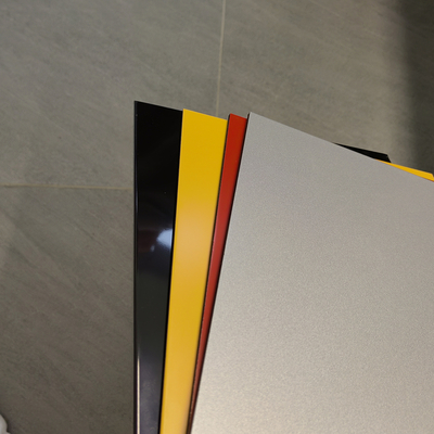 3mm PE Aluminium Composite Panel 2440mm Warna Glossy Untuk Signage