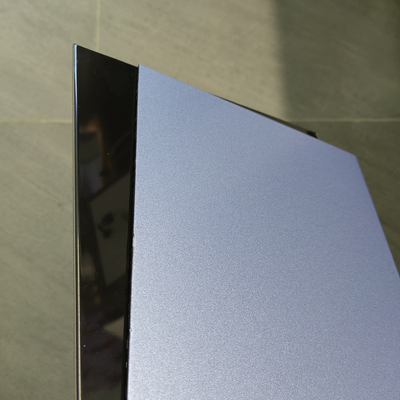 2440mm PVDF Aluminium Composite Sandwich Panel Dinding Interior Cladding