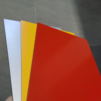 Interior PE Aluminium Composite Panel Untuk Cladding, Signage Dan Display