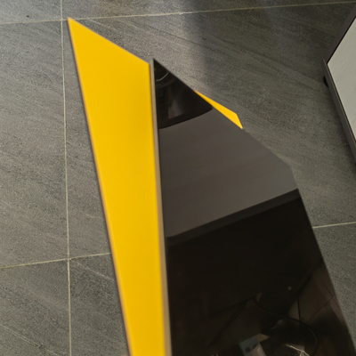 4*0.21mm PE Aluminium Composite Panel Untuk Cladding 1500mm