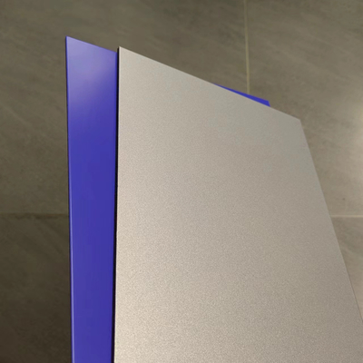Panel Komposit Aluminium ACP 4mm dengan Lapisan PVDF untuk Pelapis Dinding Eksterior