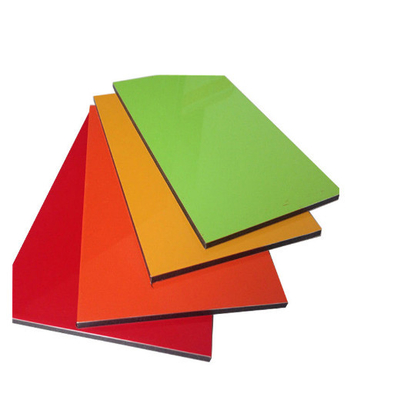 3mm PE Aluminium Composite Plate Acm ACP Untuk Mencetak Decoation 1000mm