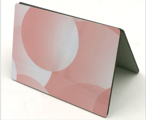 ACM Sign PVDF Aluminium Composite Panel Dekorasi Luar Ruangan Antistatis 1220 * 2440mm