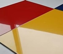 Panel Komposit Aluminium Berwarna Glossy ACP Berat Ringan Untuk Bangunan Dan Aplikasi Dalam Ruang