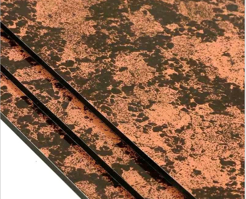 Panel komposit aluminium tahan air dengan daya tahan / pemeliharaan rendah