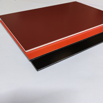 B1 Tahan Api Aluminium Composite Panel Acm / ACP Cladding Sheet Untuk Bahan Bangunan