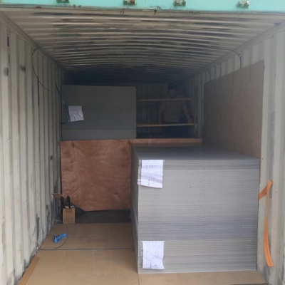 Panel komposit aluminium inti PE yang tidak dapat dipecahkan 3 mm ACM putih berkilau ACP untuk Bahan Bangunan