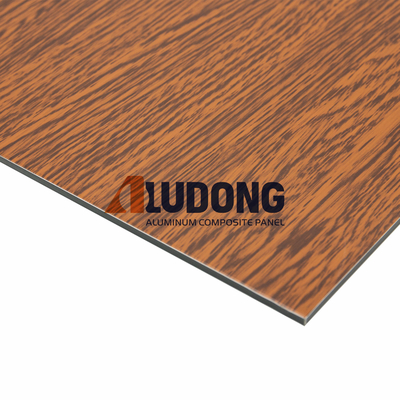 Panel Komposit Aluminium Kayu Bahan Bangunan yang Serbaguna dan awet
