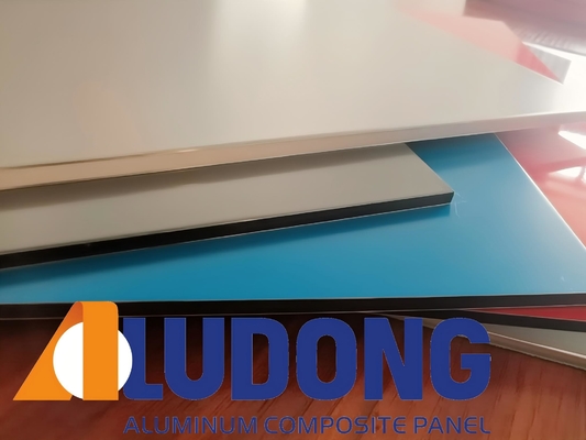 Panel Komposit Aluminium ACP Alucbond Untuk Billboard Cladding Curtain Wall Eaves Dekorasi Interior