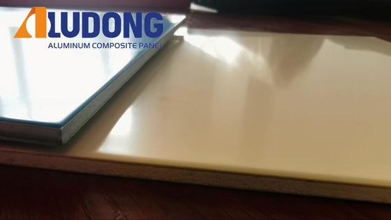 Grosir Panel Bahan Komposit Aluminium Untuk Curtain Wall Ecoves Indoor Shelter Billboard