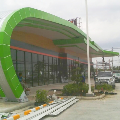 1500*5000*4mm PVDF Aluminium Composite Panel Acm untuk Curtain Wall dan Exterior Cladding