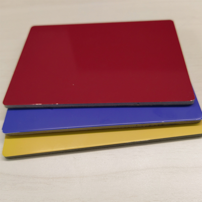 Panel komposit aluminium 1500*2310*3mm ACM untuk signage dan partiton interior
