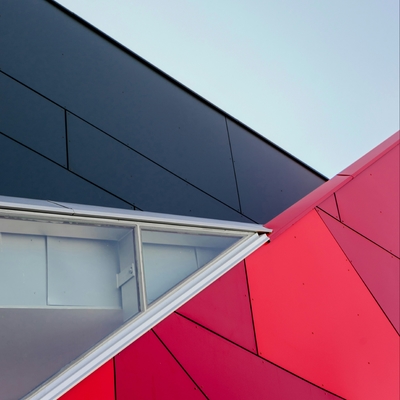 Modern 2mm-6mm Waterproof Alucbond Aluminium Composite Panel Untuk Curtain Wall Eaks Tempat perlindungan dalam ruangan