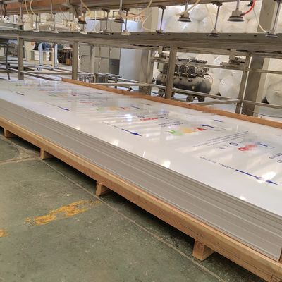 Panel komposit aluminium tahan api 4mm B1 A2 ACP/ACM untuk bahan bangunan eksterior