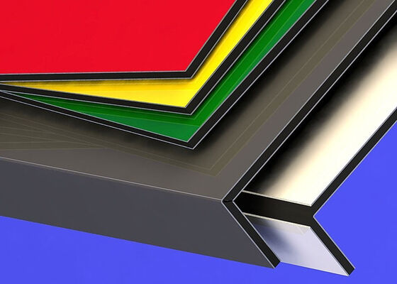 ALUDONG Panel Komposisi Aluminium FEVE Gloss Tinggi dengan Ketahanan