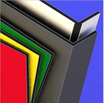 Panel Komposit Aluminium Alucobond Drawing ACP Untuk Billboard Cladding Curtain Wall Eaves Dekorasi Interior