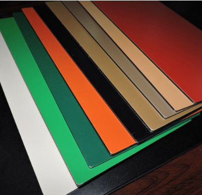 Panel Komposit Aluminium Lukisan Alucobond ACP Untuk Layar Tirai Lembar