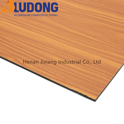 2/3/4/5/6/7/8mm Tahan Cuaca Panel Komposit Aluminium Marmer Fleksibilitas Tinggi