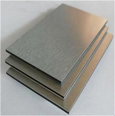 Hot Sale ACM/ ACP Anodized Brushed Aluminium Composite Panel 4mm, Lapisan PVDF, tahan goresan untuk kabin lift
