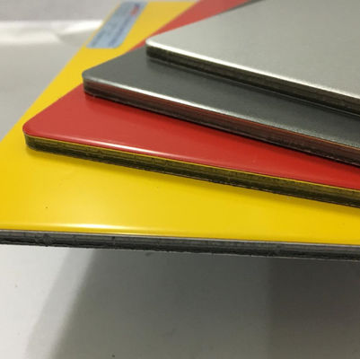 PVDF Aluminium Composite Panel Acm Untuk Dinding Tirai Dan Kelongsong Bangunan