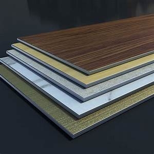 Exterior Kayu Maple PVDF Aluminium Composite Panel Cladding