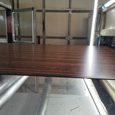Maple Exterior Pvdf Aluminium Cladding Panels ketebalan 4mm