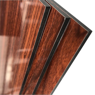 Panel Komposit Aluminium PE 4mm Tebal Untuk Bahan Builldding