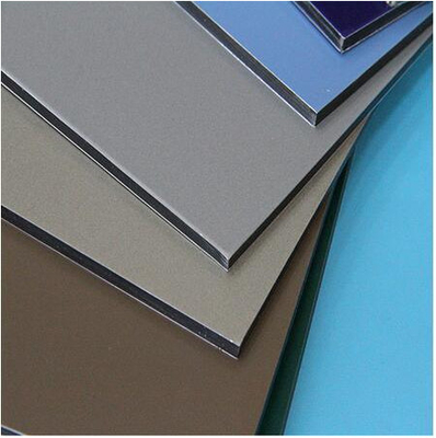 25um-30um PVDF Coating Aluminium Composite Panel untuk fasad bangunan modern dan ramping