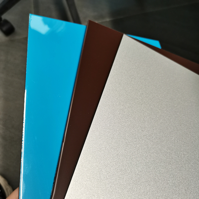 1220mm PE Aluminium Composite Panel ACP Sheets Tahan Panas